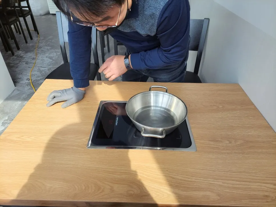 등촌샤브칼국수 김포고촌점 설치 사진 5